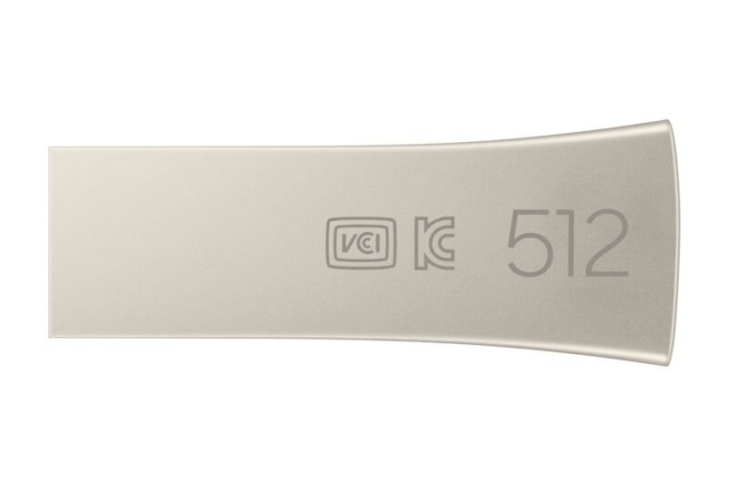 Samsung MUF-512BE USB flash drive 512 GB USB Type-A 3.2 Gen 1 (3.1 Gen 1) Silver, photo 1 of 7