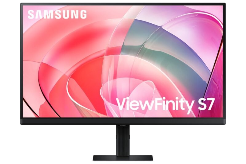 Samsung S70D computer monitor 68.6 cm (27") 3840 x 2160 pixels 4K Ultra HD LCD Black, photo 1 of 9