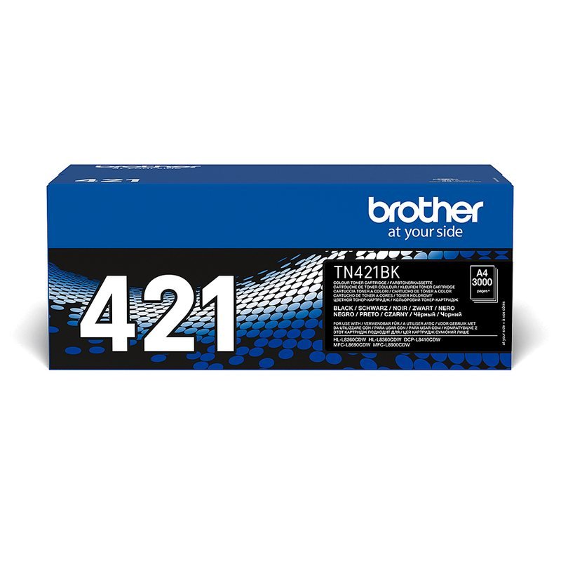 Brother TN-421BK toner cartridge 1 pc(s) Original Black, photo 1 of 4