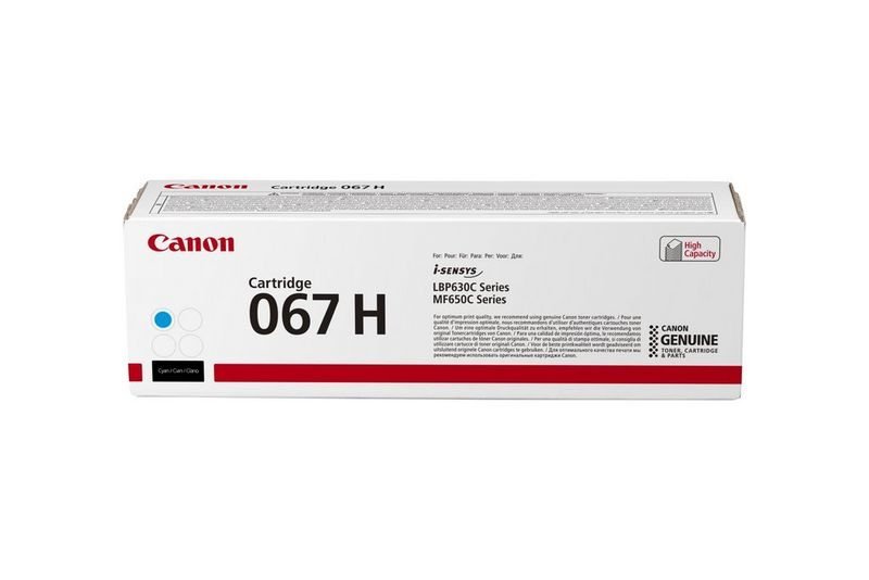 Canon 067H toner cartridge 1 pc(s) Original Cyan, photo 1 of 3